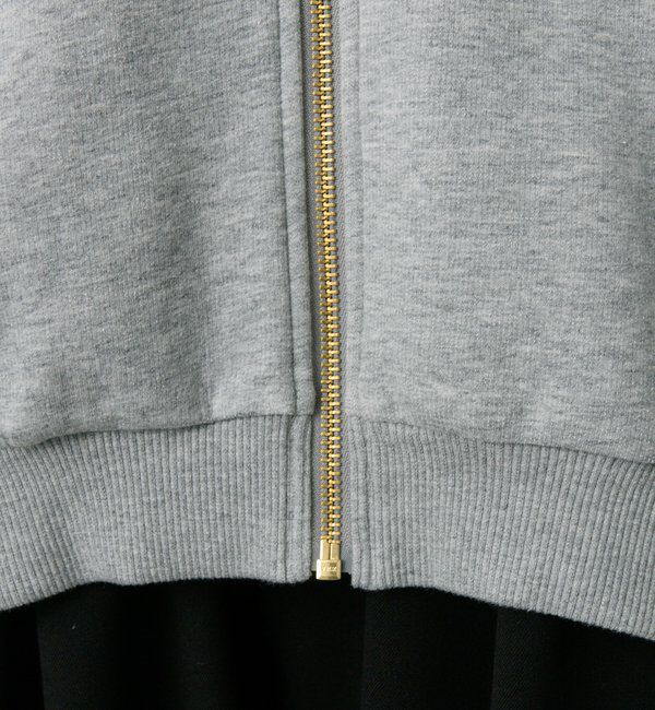  「スムースボンディングサイドリブジップパーカー」|パーカー|