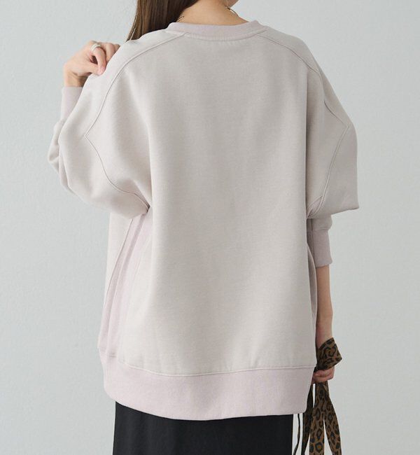  「ロゴプリント裏起毛スウェットプルオーバー」|プルオーバー|