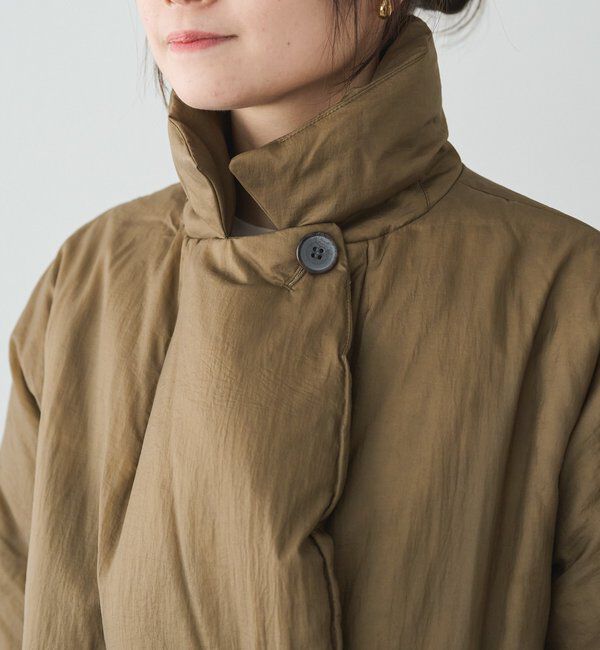  「リサイクルダウンテーラードコート」|ダッフルコート|