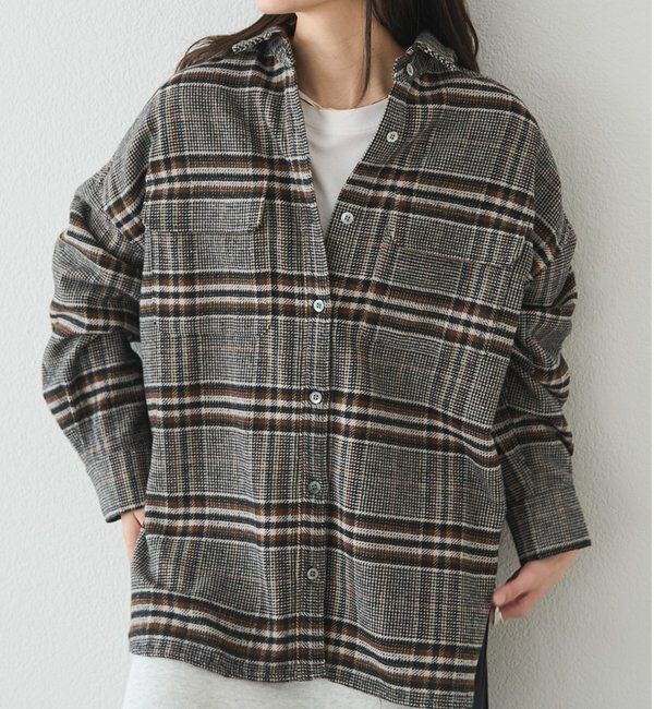  「起毛チェックシャツ」|シャツ・ブラウス|