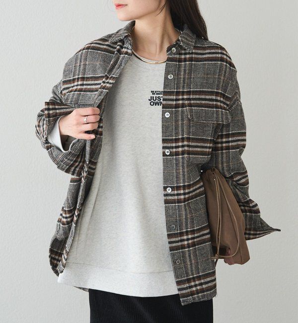  「起毛チェックシャツ」|シャツ・ブラウス|
