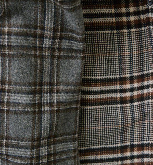  「起毛チェックシャツ」|シャツ・ブラウス|