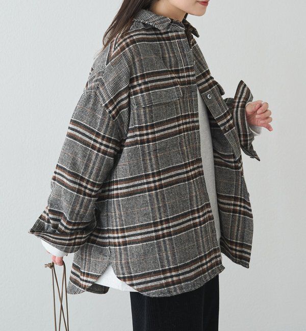  「起毛チェックシャツ」|シャツ・ブラウス|