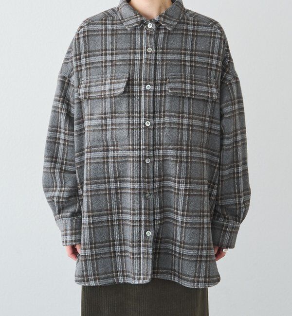  「起毛チェックシャツ」|シャツ・ブラウス|