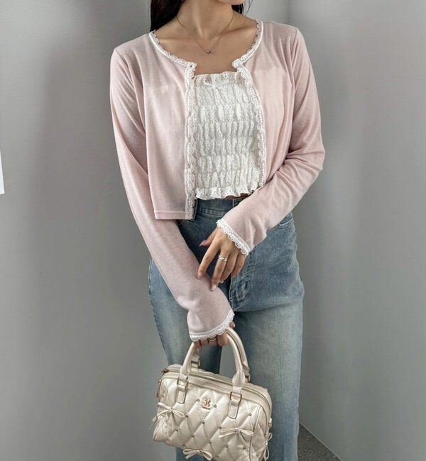  「【リバイバル】リボンビジューボストンバッグ」|ショルダー・メッセンジャー|