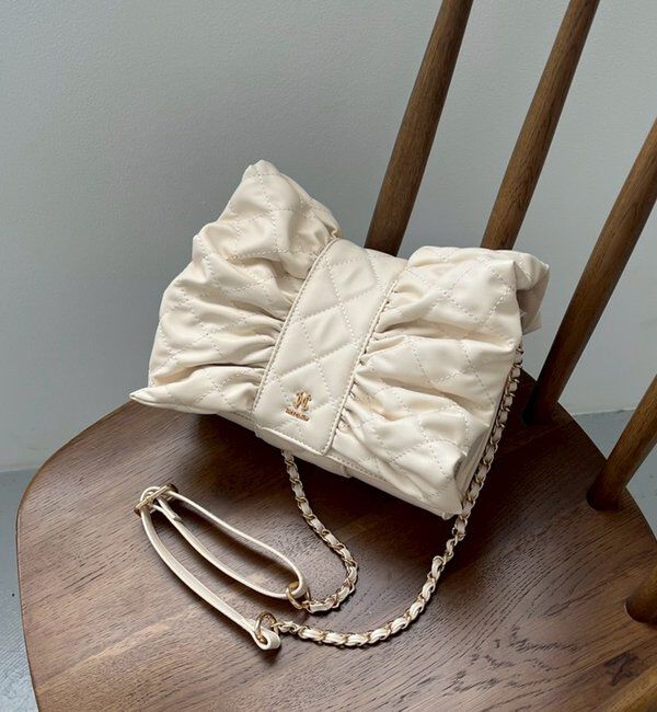  「リボンキルティングショルダーバッグ」|ショルダー・メッセンジャー|