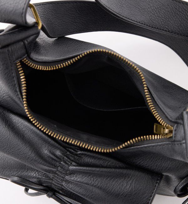  「【ペットボトルが入る！】ミラー付きドロストバック」|ショルダー・メッセンジャー|