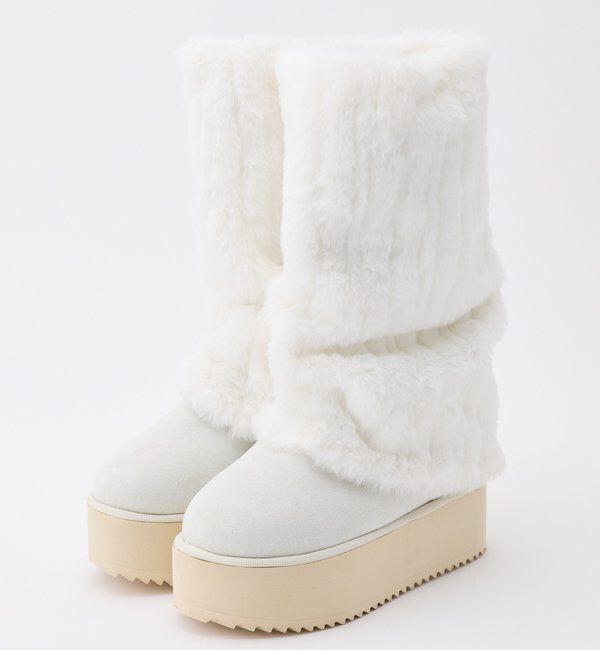  「2wayフェイクムートンブーツ」|その他|