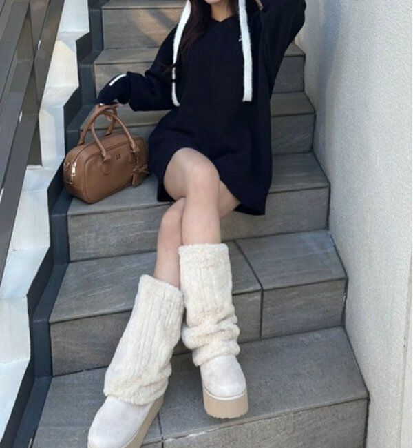  「2wayフェイクムートンブーツ」|その他|