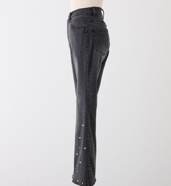  「美脚フレアデニムパンツ」|その他|