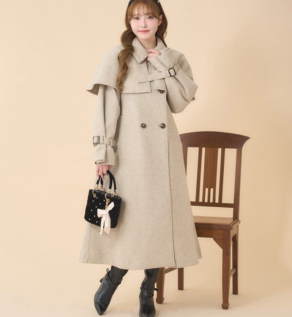  「【リバイバル/WEB限定】ケープ付きマルチウェイコート」|その他|