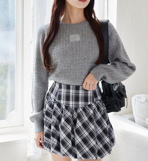  「バルーンミニスカート」|スカート|