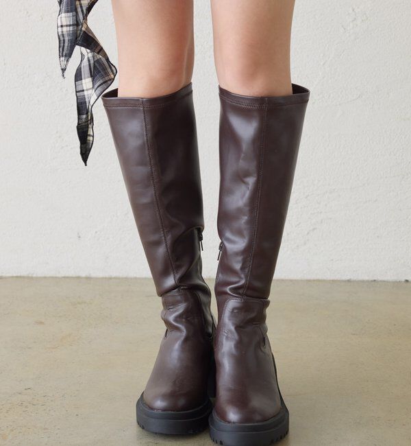 「タンクソールロングブーツ」|その他|