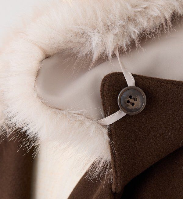  「3WAY衿袖ファーミドルコート」|その他|