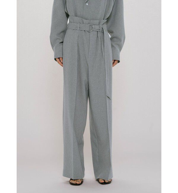 MIDIUMISOLID「MIDIUMISOLID for Ladies ベルト付きスラックス」|その他|