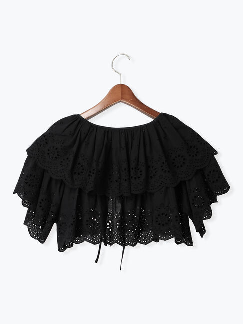 Te chichi「カットワークレースレイヤードボレロ」|シャツ・ブラウス|