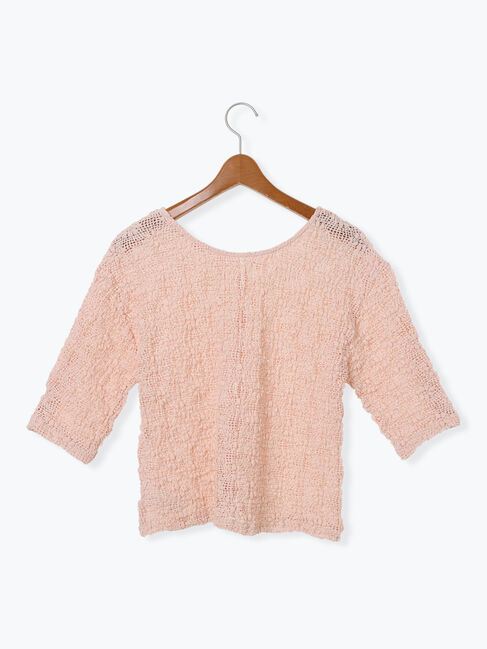 Lugnoncure「フラワーメッシュ前後2WAYトップス」|その他|