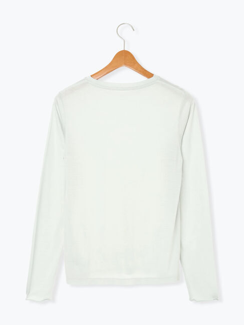 Lugnoncure「長袖シアートップス《2025autumn catalog item》」|Tシャツ・カットソー|