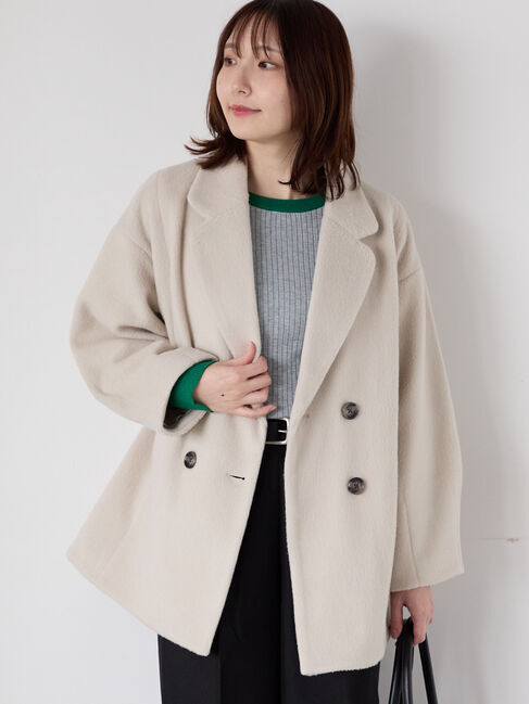 Te chichi TERRASSE「シャギーミドルコート」|その他|