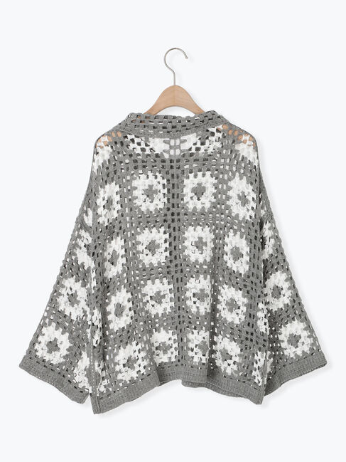 SM2「マシンクロシェニットシャツ」|カーディガン|