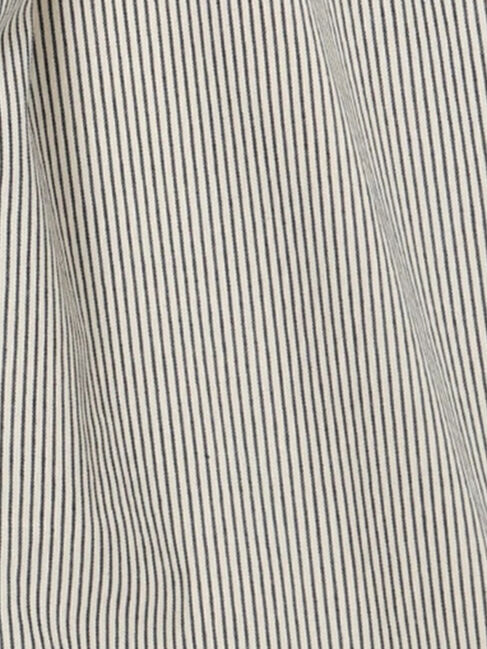 Samansa Mos2「刺繍デニム/ヒッコリーサロペットパンツ」|その他|