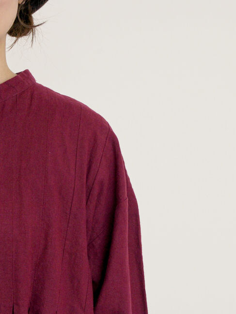 Samansa Mos2「【Cross&times;Linen】タックワンピース《S/Mサイズ》」|ワンピース|