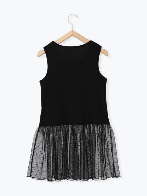 Samansa Mos2 blue「ペプラムロングタンクトップ」|Tシャツ・カットソー|