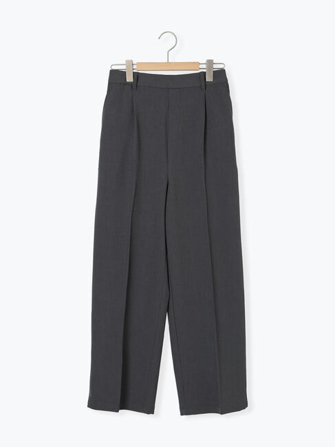 Samansa Mos2 blue「【イージーケア・吸水速乾】マルチスタイルタックストレートパンツ」|その他|