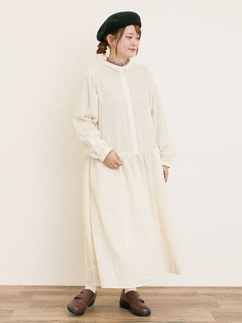 Samansa Mos2「◎刺繍ワンピース」|ワンピース|