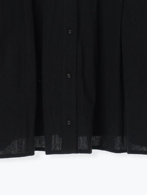 Samansa Mos2「ビッグ襟ピンタックブラウス」|シャツ・ブラウス|