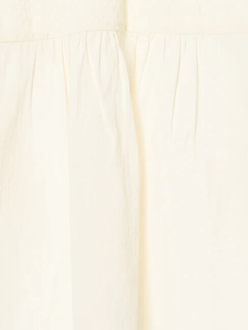 Samansa Mos2「オーバーレース切替ブラウス」|シャツ・ブラウス|