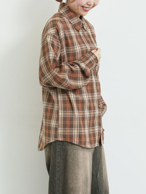 SM2「アソート袖口シャーリングブラウス」|シャツ・ブラウス|