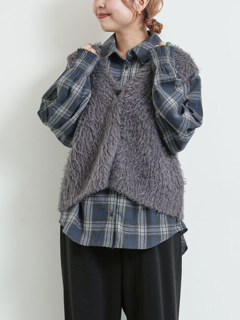 SM2「トグルニットベスト」|ダウンベスト・ベスト|