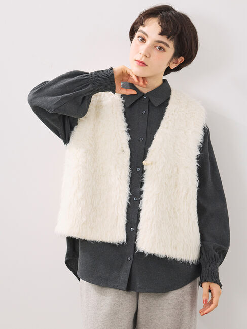 SM2「トグルニットベスト」|ダウンベスト・ベスト|