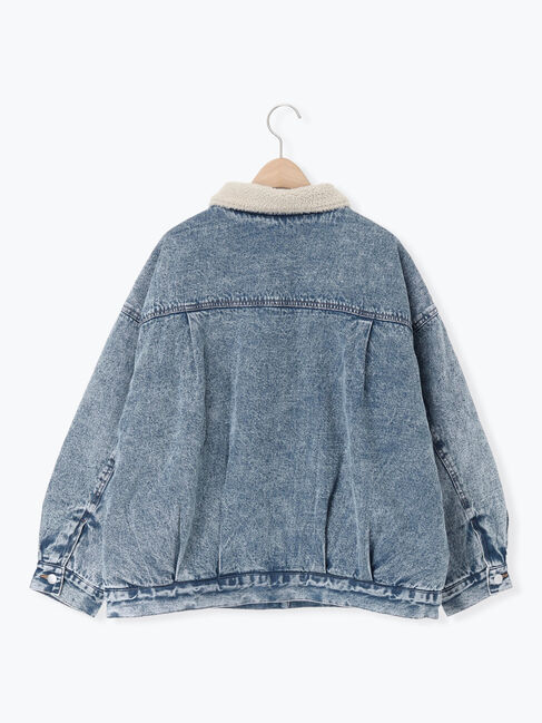 Samansa Mos2「デニムボアジャケット」|その他|