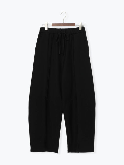 Samansa Mos2「カーブシルエットスウェットパンツ」|その他|ブラック