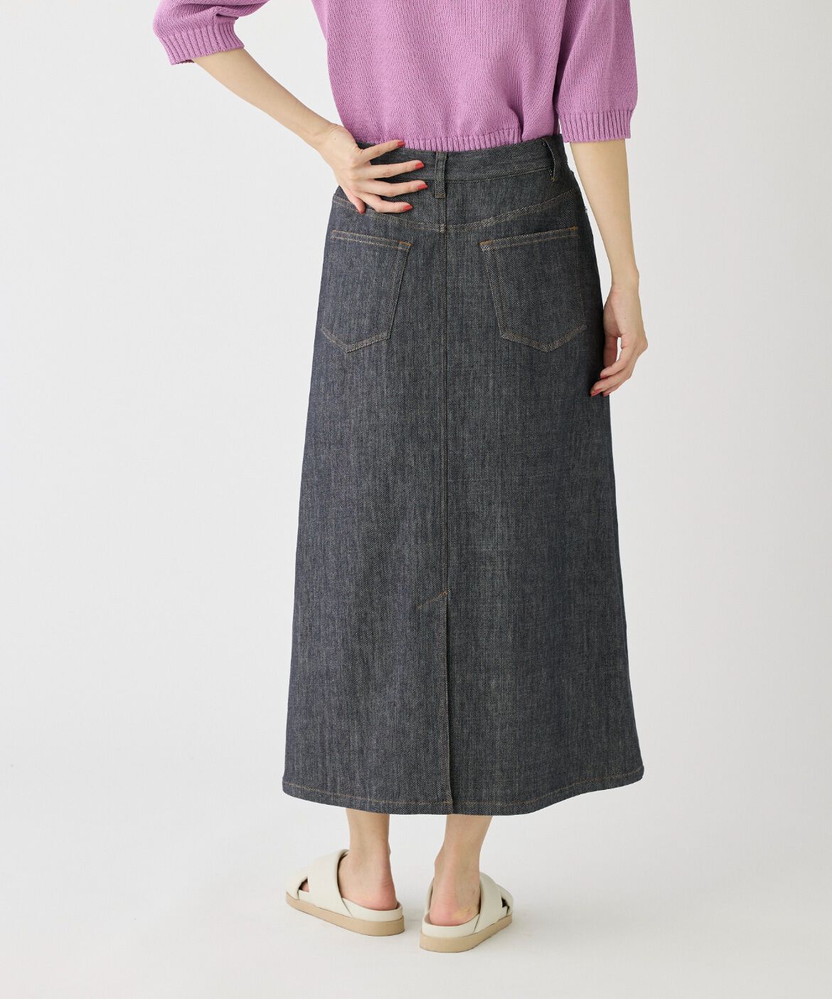 DAY by DAY it&rsquo;s international「ポケットワークストレートスカート《SUVIN DENIM》」|スカート|