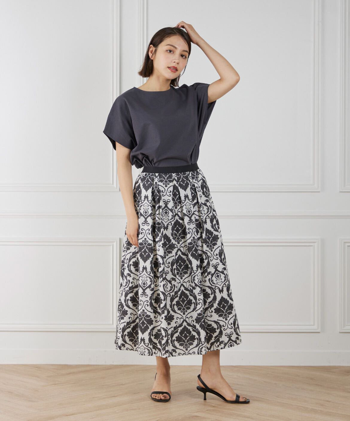 7-IDconcept.「サイドタックドルマンプルオーバー」|Tシャツ・カットソー|