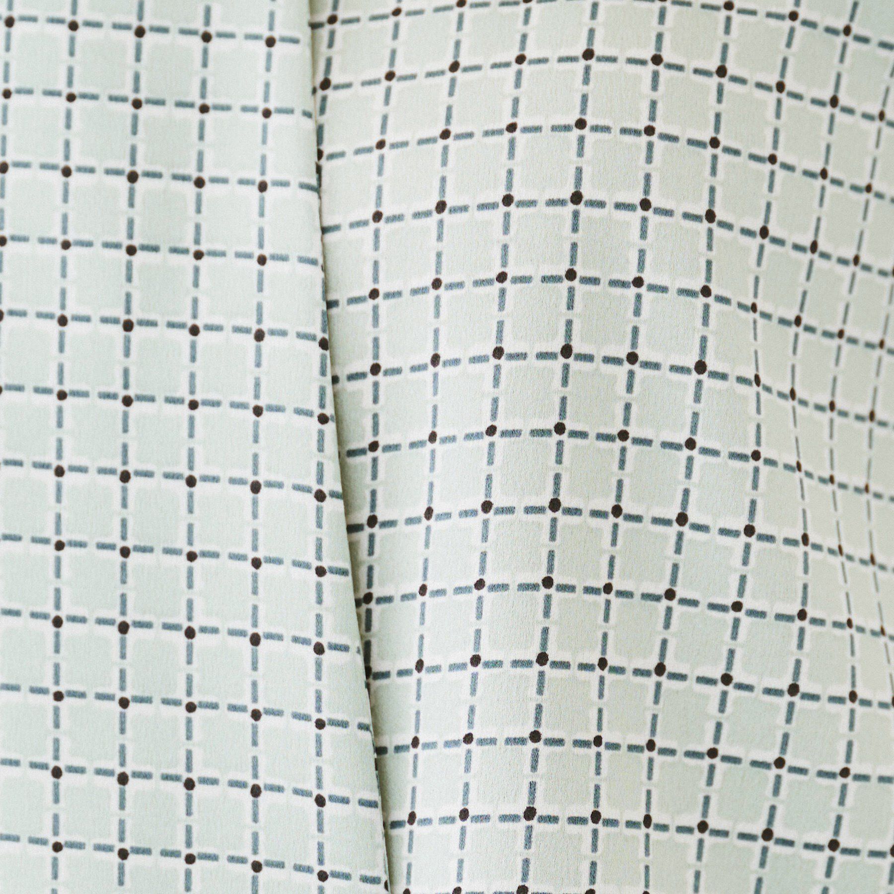 UNTITLED「【通勤/二の腕カバー】ジオメチェック ボウタイブラウス」|シャツ・ブラウス|