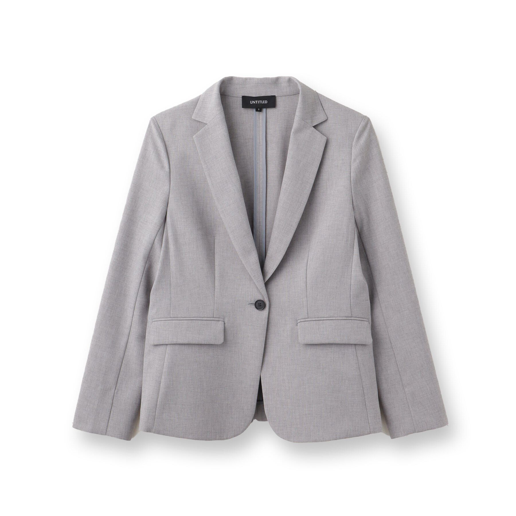 UNTITLED「【セットアップ可能】リネンライク テーラードジャケット」|テーラードジャケット|