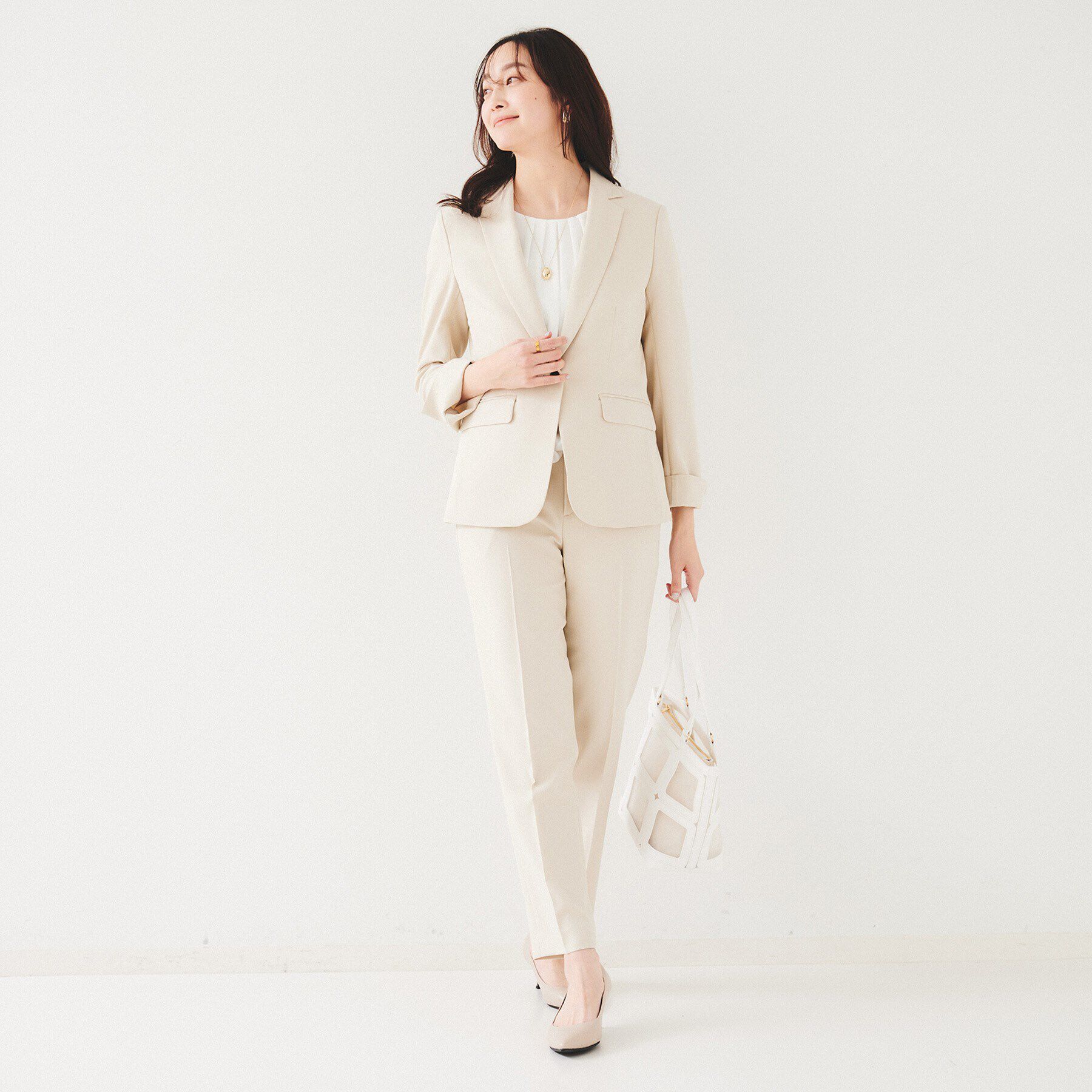 UNTITLED「【セットアップ可能】リネンライク テーラードジャケット」|テーラードジャケット|