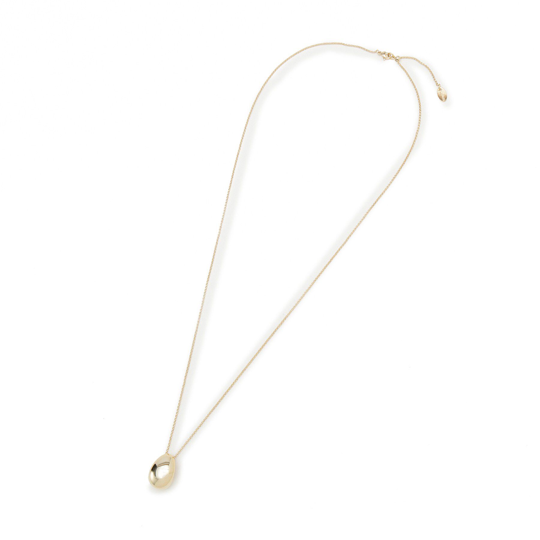 UNTITLED「【ステンレスチェーン】モダンビーンズトップ」|ネックレス|