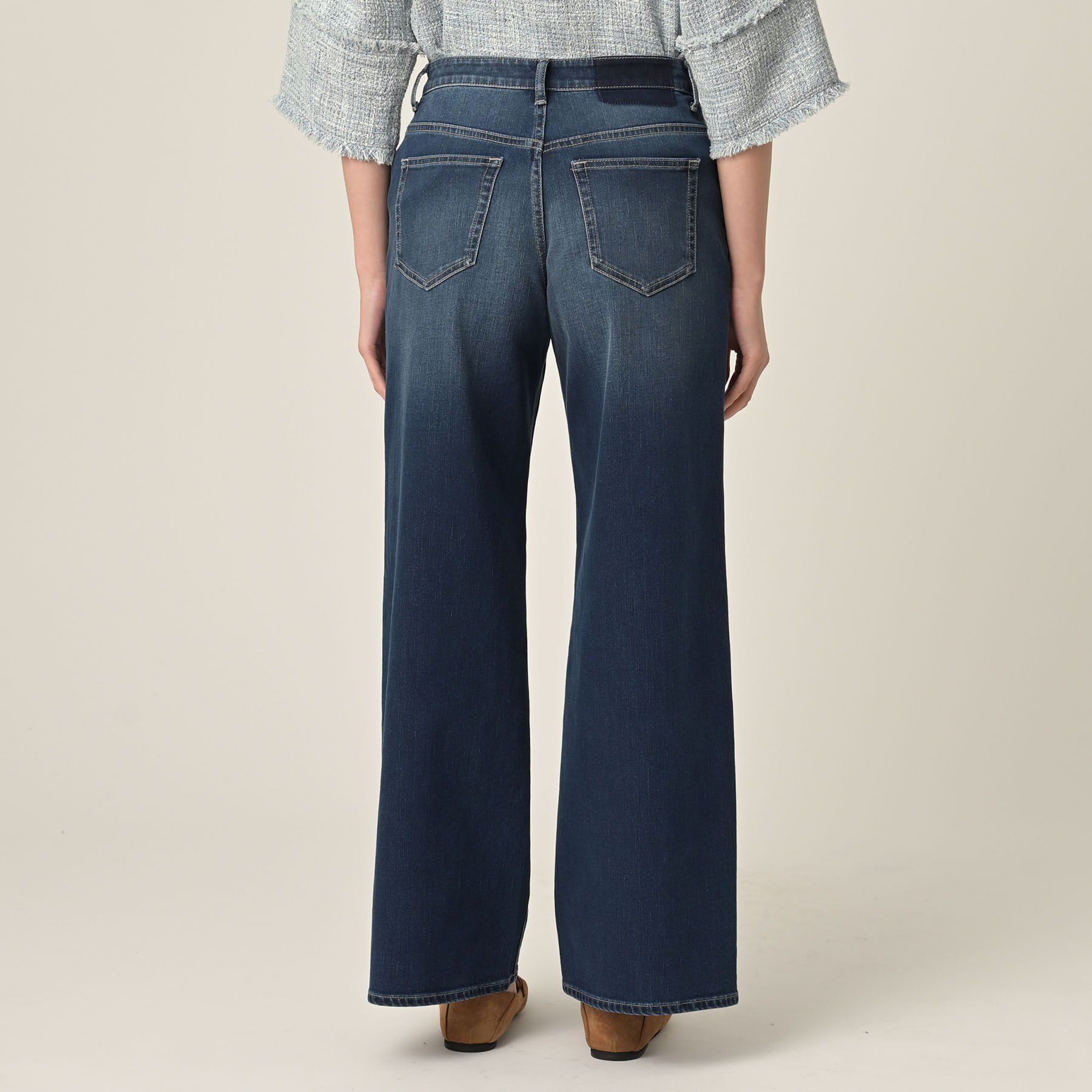 UNTITLED「【新作デニム/快適に美シルエット見せ】MAKE&times;DENIM WIDE」|デニム|