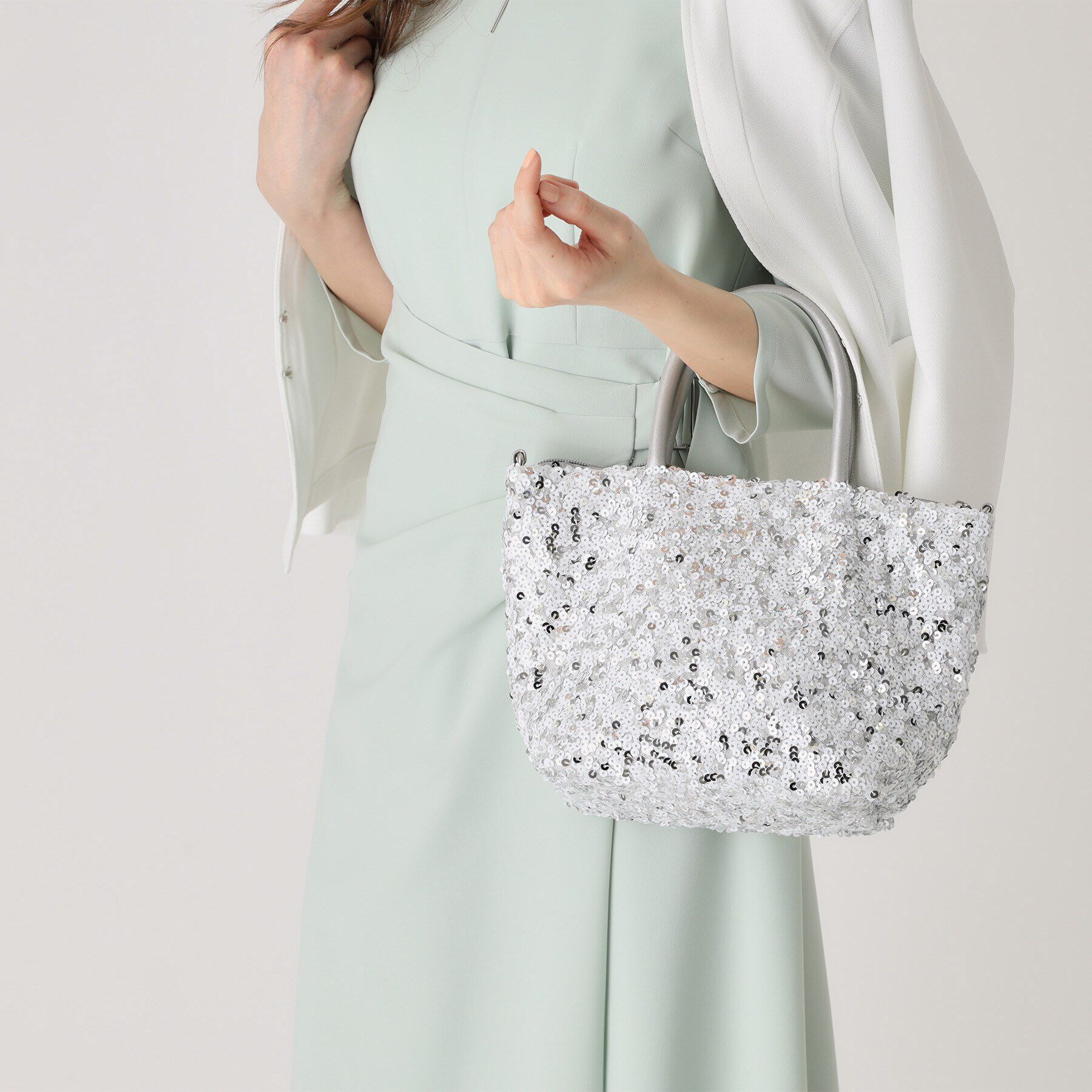 COUP DE CHANCE「キラキラ輝く大人可愛いスパンコールバッグ」|トートバッグ|