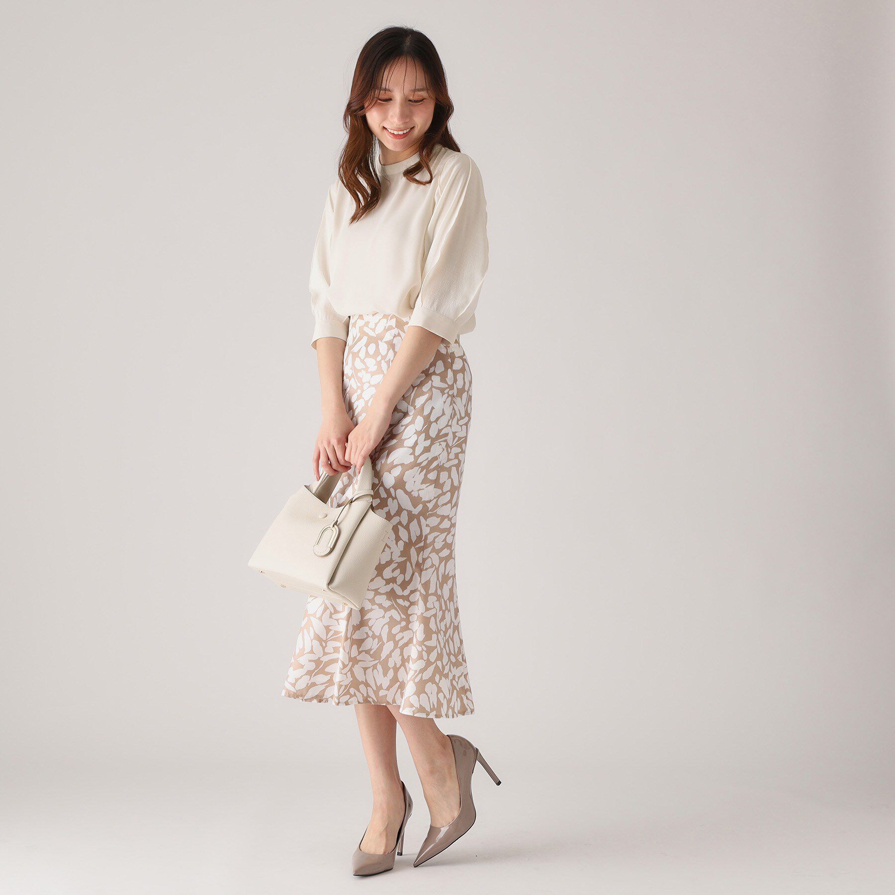 COUP DE CHANCE「【洗える／刺しゅうディテール】袖デザインブラウス」|シャツ・ブラウス|