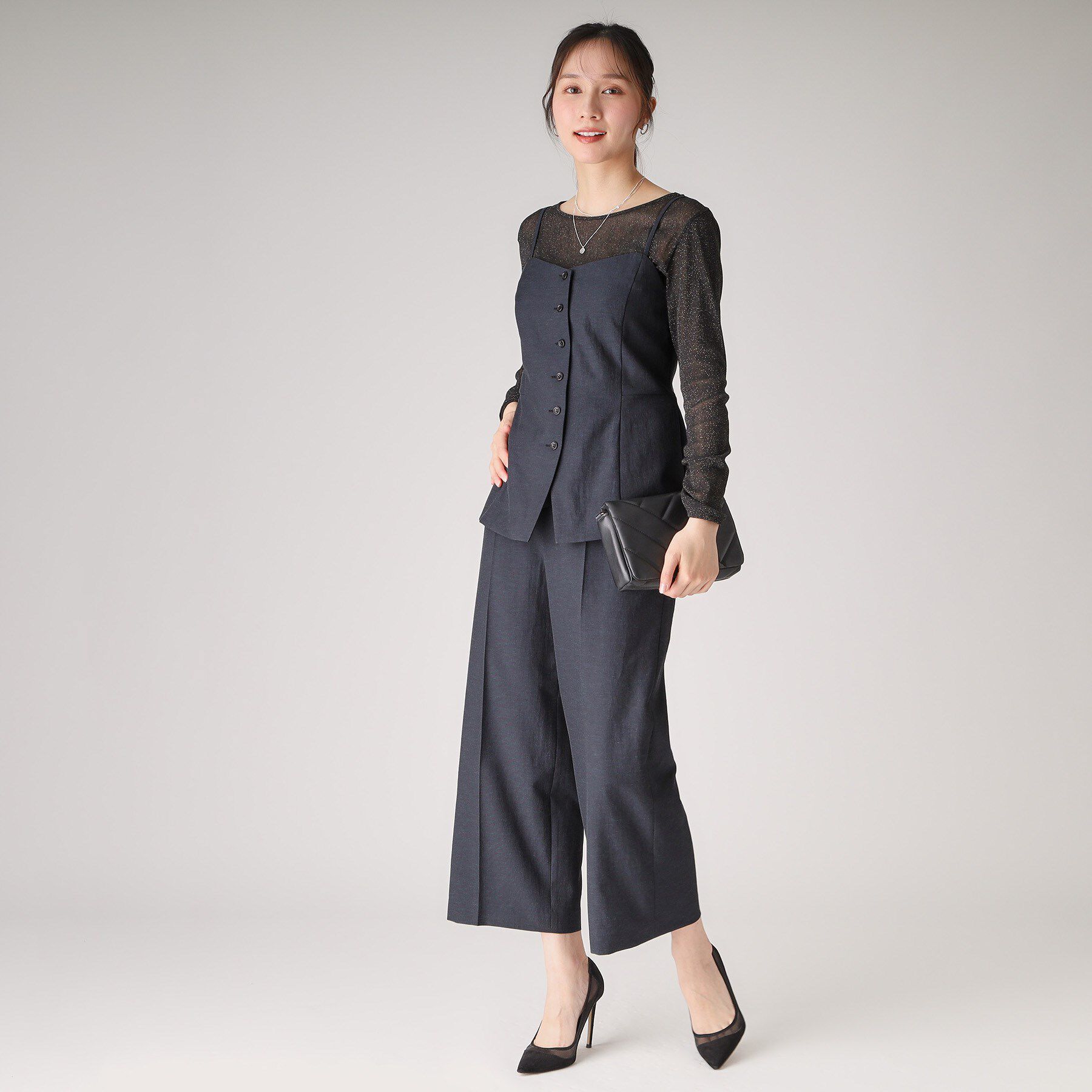 COUP DE CHANCE「【洗える／日本製】ビスチェ」|キャミソール|