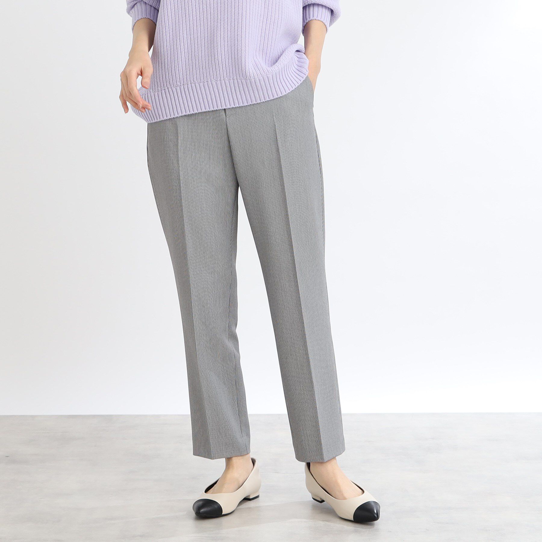 Reflect「【WEB限定カラーあり／私のパンツ／手洗い可】ストレッチテーパードパンツ」|その他|