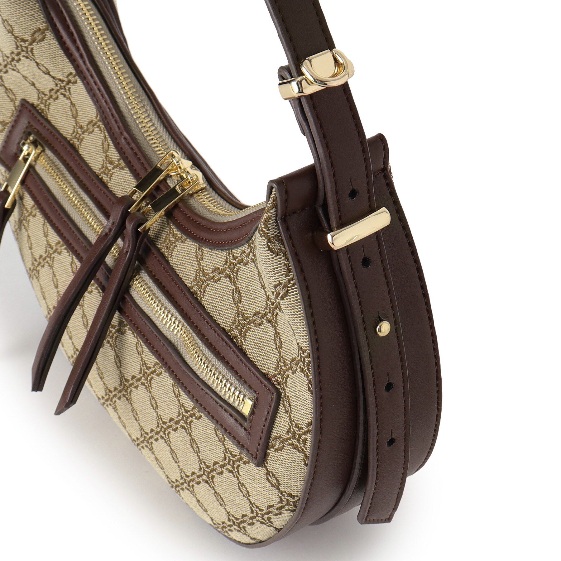 Reflect「【収納力◎／ショルダー付き】ジャカードワンショルダーバッグ」|ショルダー・メッセンジャー|