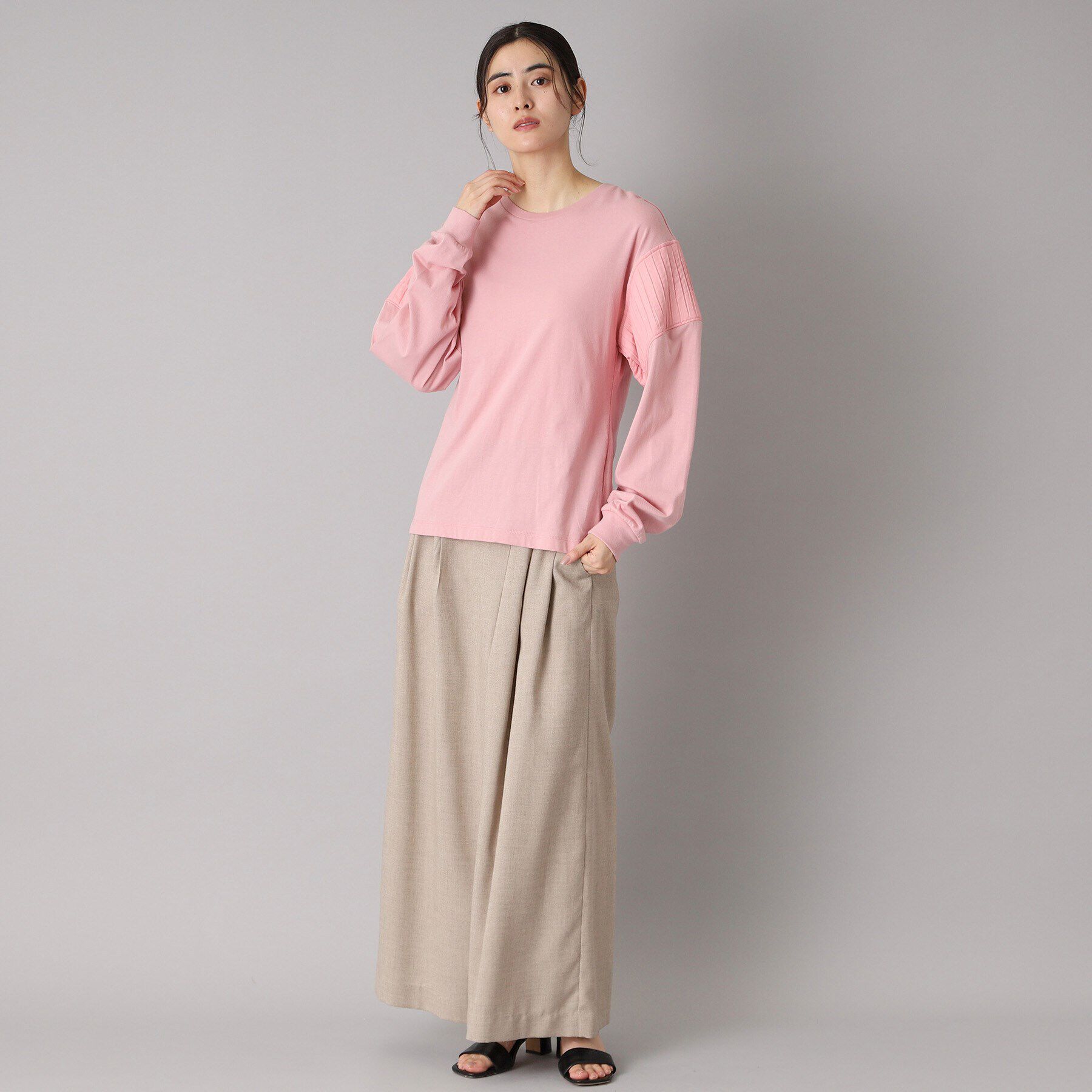 DRESSTERIOR「muller of yoshiokubo（ミュラーオブヨシオクボ）STRIPE JQ ロンT」|Tシャツ・カットソー|