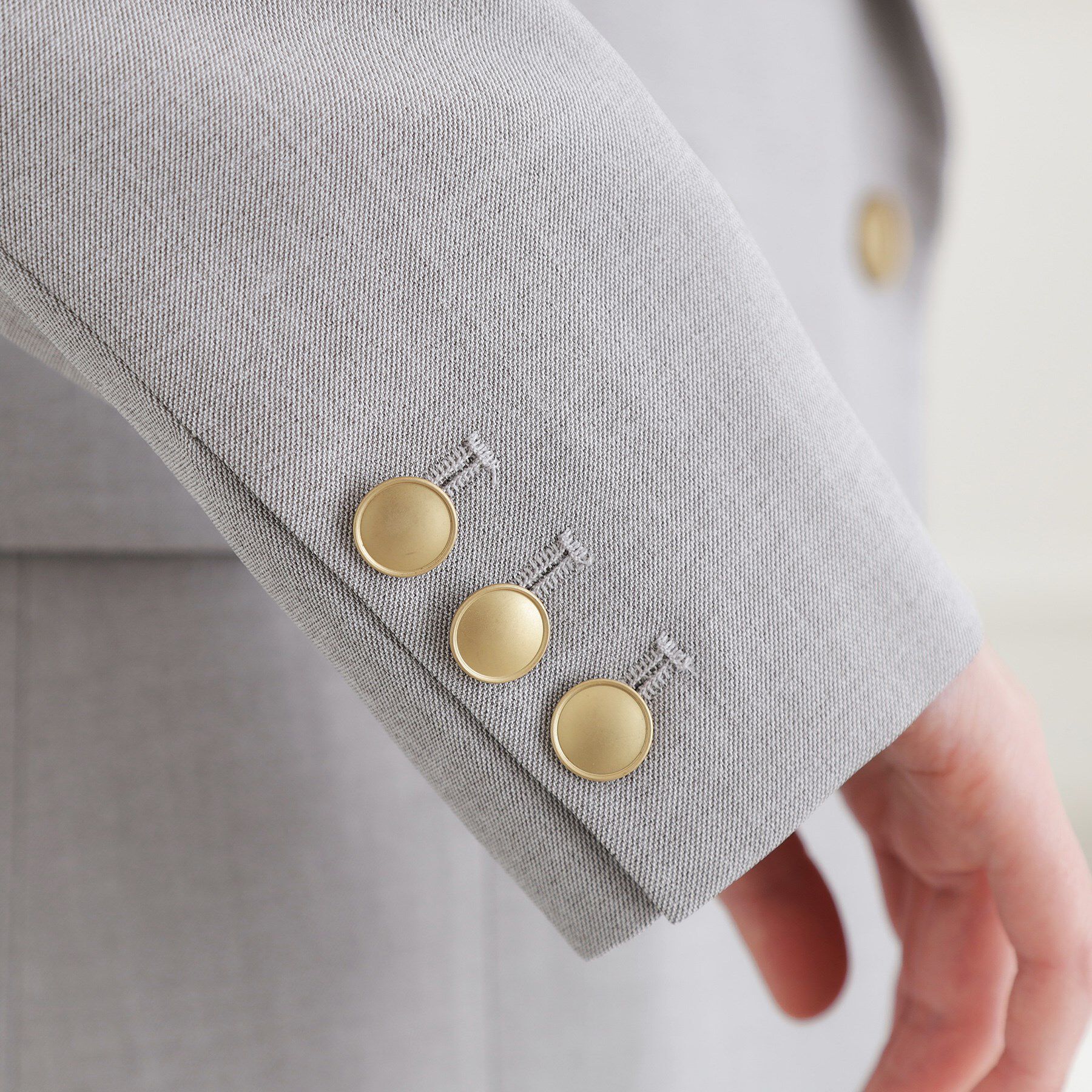 grove「【マシンウォッシュ/防シワ】ダブルテーラードジャケット【着回しカセット】」|テーラードジャケット|